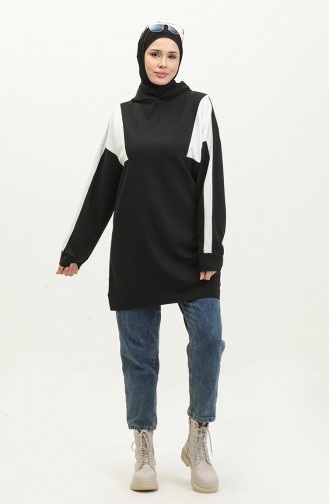 Hooded Sweatshirt 23080-01 Black 23080-01