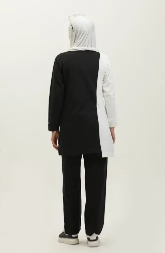 طقم رياضي ثنائي 23087-03 أسود 23087-03
