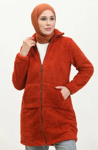 Plüsch-Cardigan Mit Reißverschluss 54004-01 Kachel 54004-01