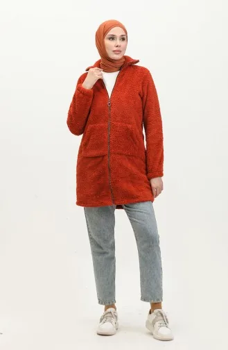 Plüsch-Cardigan Mit Reißverschluss 54004-01 Kachel 54004-01