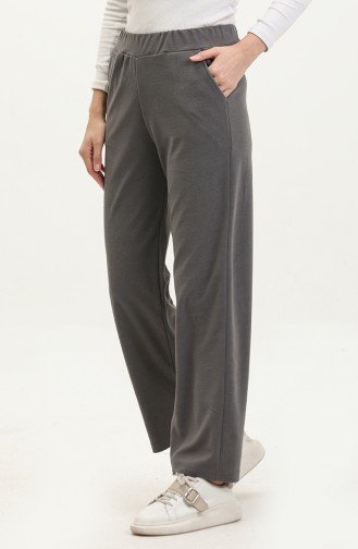 Velvet wide Leg Trousers 77602-05 Gray 77602-05