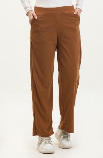 Velvet wide Leg Trousers 77602-06 Tan 77602-06