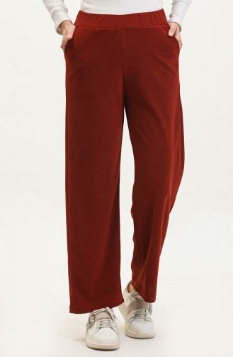 Velvet wide Leg Trousers 77602-07 Tile 77602-07