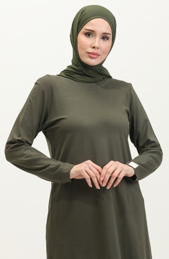 Viscose Tunic 9070-01 Khaki 9070-01