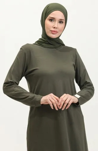 Viskose-Tunika 9070-01 Khaki 9070-01