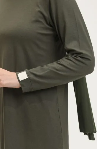 Viskose-Tunika 9070-01 Khaki 9070-01