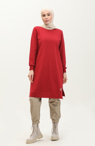 Two Thread Sports Tunic 9104-01 Claret Red 9104-01