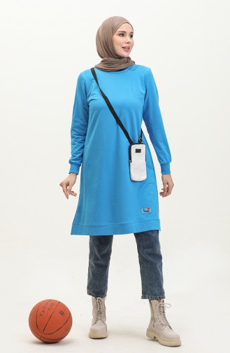 Two Thread Sports Tunic 9104-02 Blue 9104-02