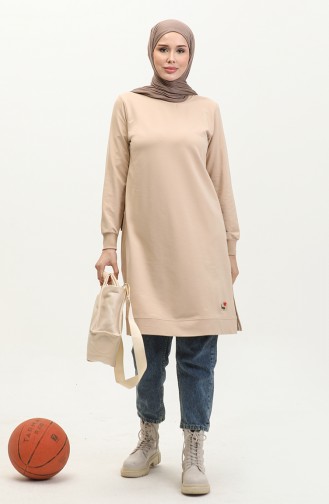 Two Thread Sports Tunic 9104-03 Beige 9104-03