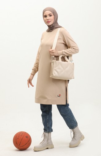 Two Thread Sports Tunic 9104-03 Beige 9104-03