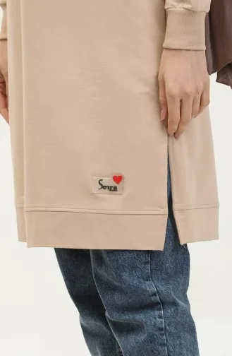 Zweifädige Sporttunika 9104-03 Beige 9104-03