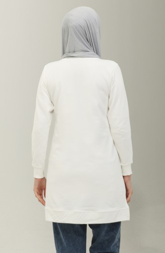 Tuniek Met Madeliefjesborduursel 9116-03 Ecru 9116-03