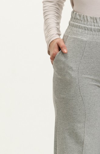 High waist Pocket Sweatpants 20011-02 Gray 20011-02