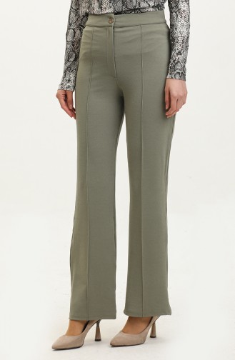 Cıma Detailed Classic Trousers 10012-03 Khaki 10012-03