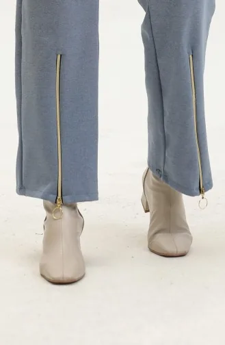Pantalon A Fermeture 2002-01 Bleu 2002-01