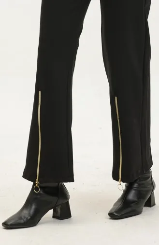 Pantalon A Fermeture 2003-01 Noir 2003-01