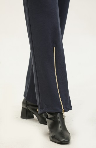 Zippered Trousers 2005-01 Dark Blue 2005-01