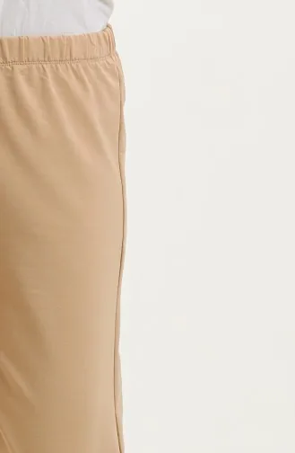 Joggingbroek Met Elastische Taille 23095-02 Beige 23095-02