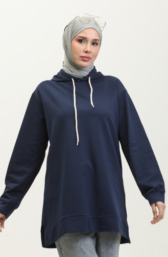 Sweat A Capuche 23081-02 Indigo 23081-02