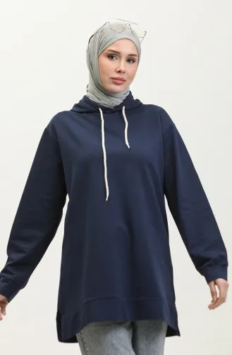 Sweat A Capuche 23081-02 Indigo 23081-02