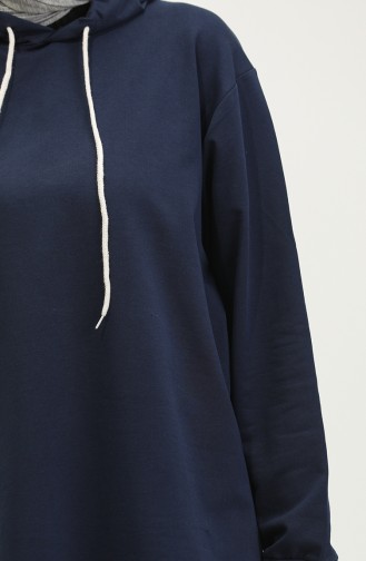 Sweat A Capuche 23081-02 Indigo 23081-02