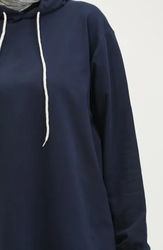 Sweat A Capuche 23081-02 Indigo 23081-02