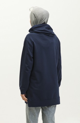 Sweat A Capuche 23081-02 Indigo 23081-02