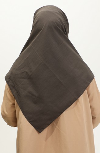 Cotton Voile Scarf - Coffee With Milk Argite031-01 Coffee With Milk 031-01