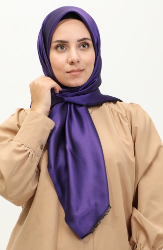 Plain Scarf 1266-05 Purple 1266-05