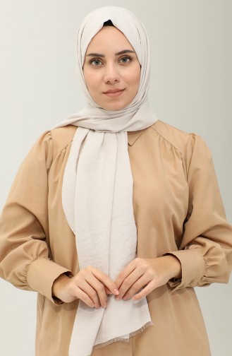 Plain Cotton Shawl Stone Color Argite016-01 Stone 016-01