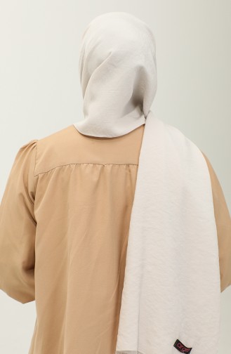 Plain Cotton Shawl Stone Color Argite016-01 Stone 016-01