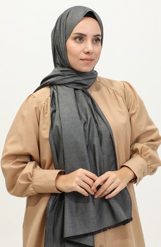 Denim Shawl Dark Gray Argite019-01 Dark Gray 019-01