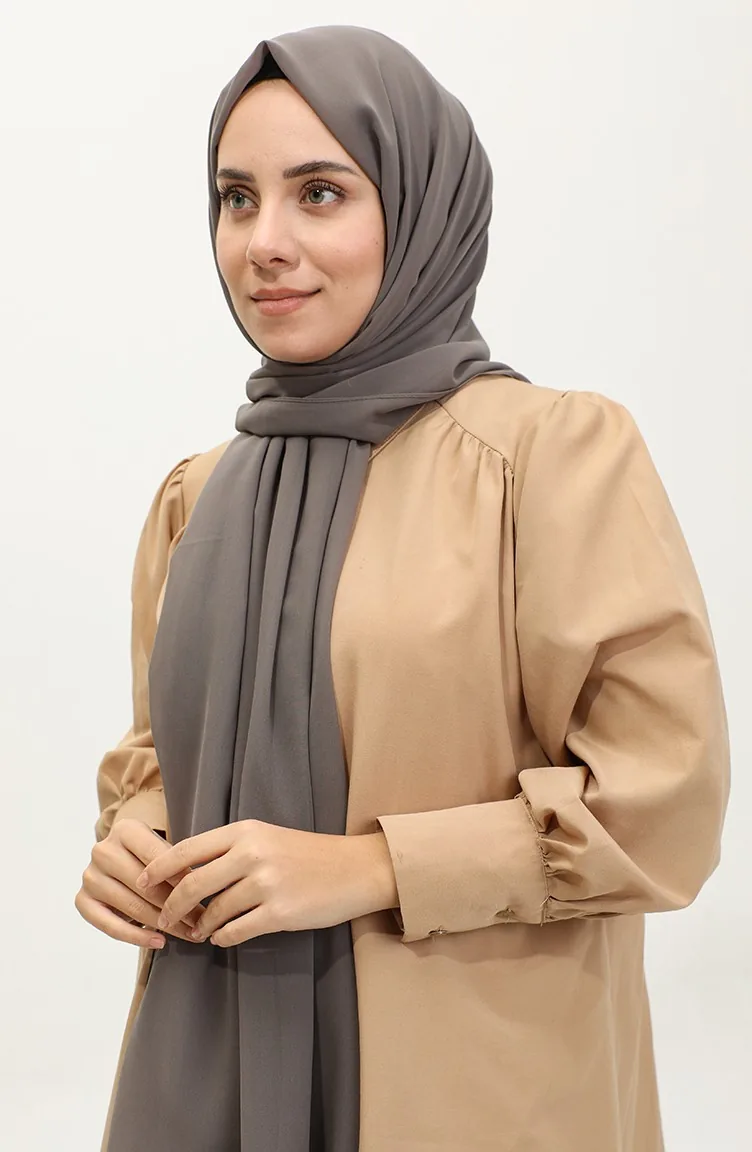 Alya Chiffon-Schal Argite051-01 Dunkler Nerz 051-01