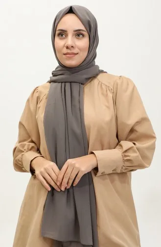 Alya Chiffon-Schal Argite051-01 Dunkler Nerz 051-01