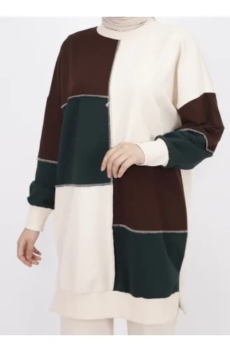 Ensemble De 2 Pièces De Garniture Colorée En Tissu Score 2 Thread 14180-02 Pierre 14180-02