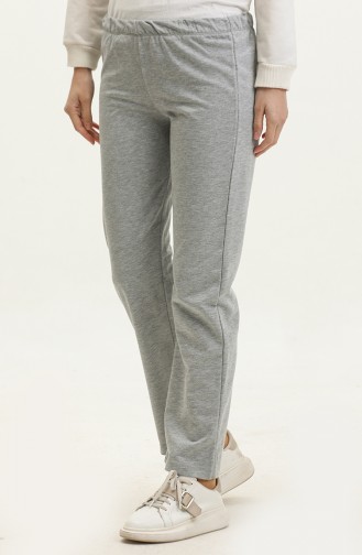 Pantalon De Jogging Taille Elastique 23101-03 Gris 23101-03