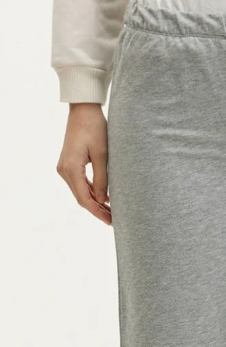 Joggingbroek Met Elastische Taille 23101-03 Grijs 23101-03