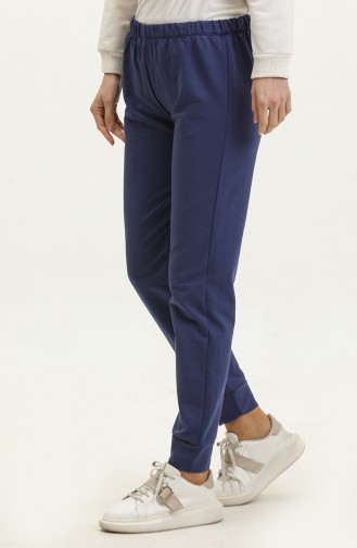 Pantalon De Jogging Taille Elastique 23101-08 Indigo Foncé 23101-08