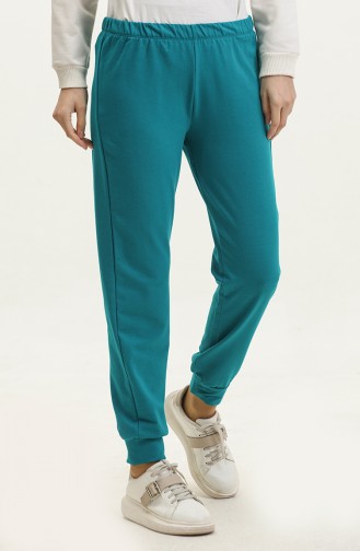 Joggingbroek Met Elastische Taille 23101-10 Petrol 23101-10