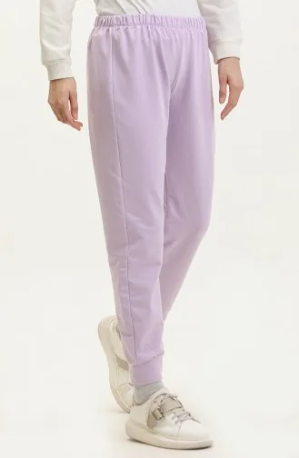 Jogginghose Mit Elastischem Bund 23101-14 Flieder 23101-14