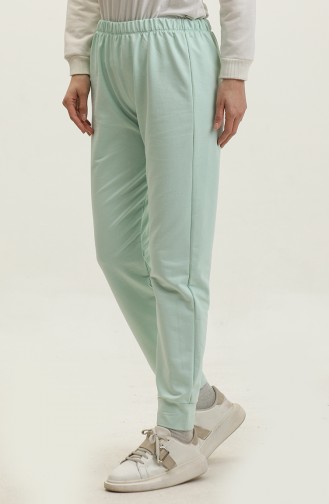 Joggingbroek Met Elastische Taille 23101-15 Watergroen 23101-15