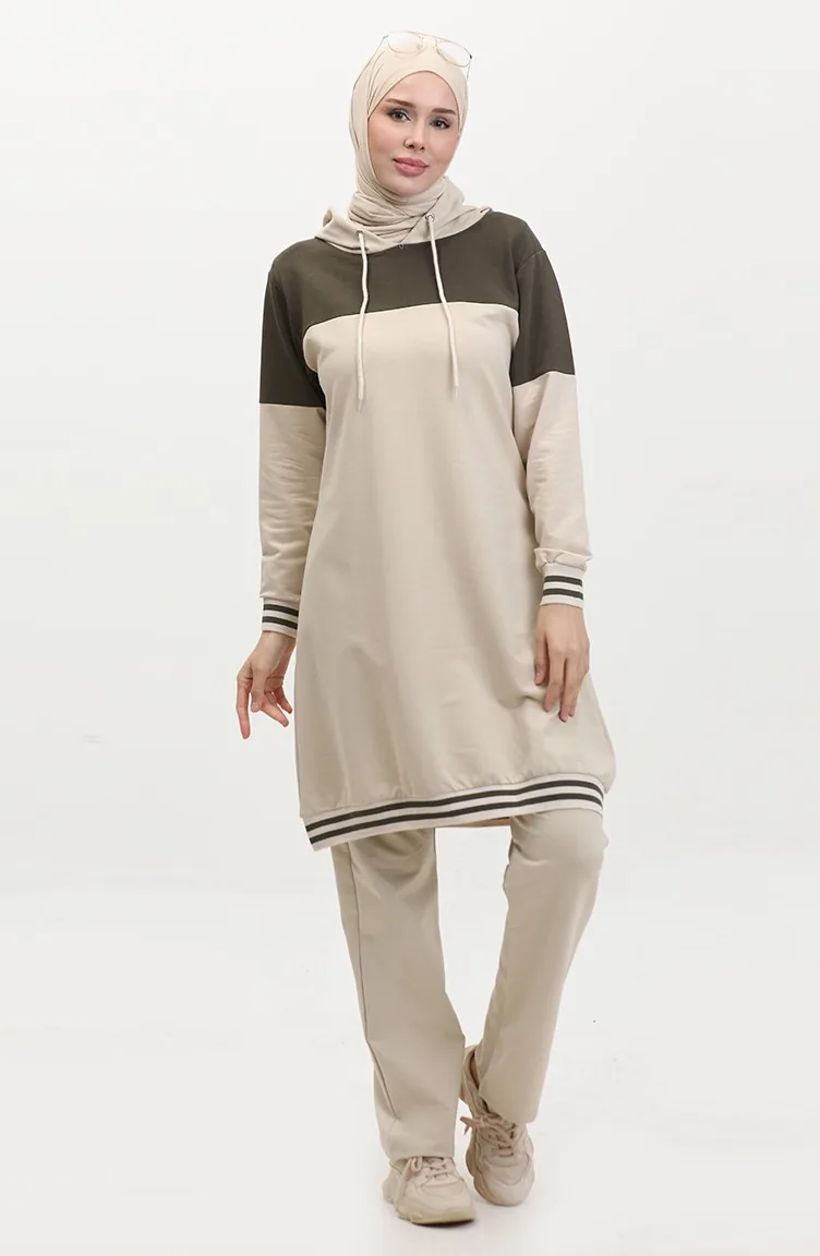 Survêtement Double 23105-05 Beige 23105-05