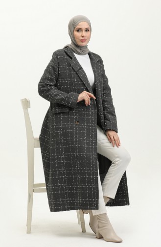 Tweed Coat 71209-03 Dark Gray 71209-03