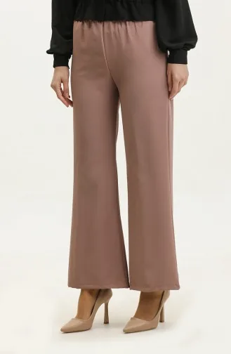 Pantalon Taille Elastique 0299-D-01 Vison 0299-D-01