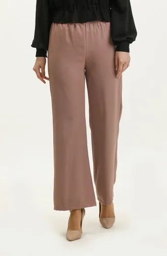 Pantalon Taille Elastique 0299-D-01 Vison 0299-D-01