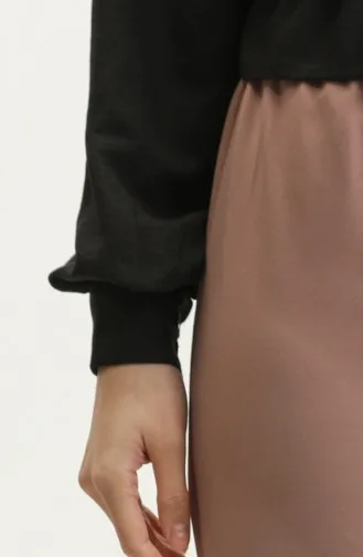 Pantalon Taille Elastique 0299-D-01 Vison 0299-D-01