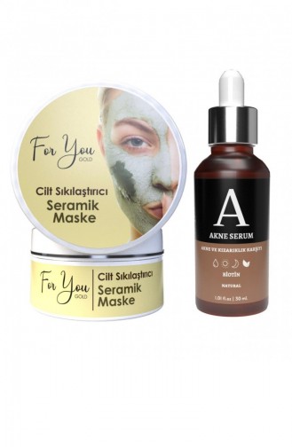 Keramische Tonmaske Zur Porenstraffung Und Serum Mit Salicylsäure 86908263187823