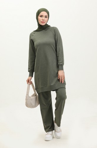 Two Piece Tracksuit 23084-03 Khaki 23084-03