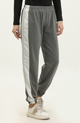 Jogginghose Mit Elastischem Bund 23097-02 Grau 23097-02