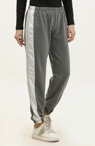 Jogginghose Mit Elastischem Bund 23097-02 Grau 23097-02